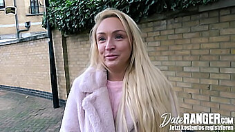 Amber Deen, The British Blonde Who Can Twerk Like A Pro, Gets A Cowgirl Ride And A Dick On First Date