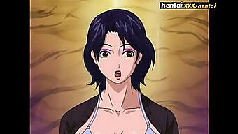 Asiatische Milf Mit Großen Titten Genießt Doppelpenetration In Cartoon-Hentai