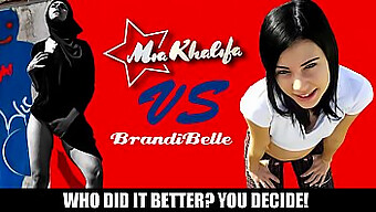 Büyük Göğüslü Güzel Mia Khalifa Vs. Brandi Belle: Kim Kazanır?