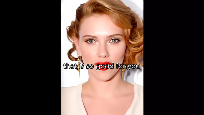 Scarlett Johansson Drăguță Și Naturală Te Învață Cum Să Te Masturbezi