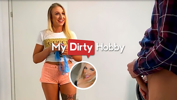 Os Peitos Grandes De Taiga Laloca Pulam Durante Um Trio Quente - Mydirtyhobby