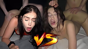 Zoe Doll Dan Emily Mayers Dalam Pertunjukan Blowjob Yang Menggairahkan